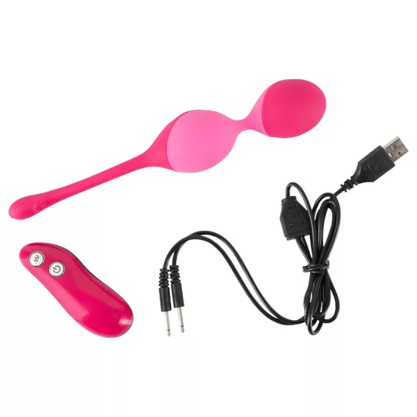 SMILE Liebeskugeln - Funkvibrations-Ei - 82g (pink)