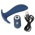 You2Toys - Plug - Akku-betriebener, kabelloser Analvibrator (Blau)