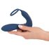 You2Toys Prostata-Plug - Anal-Vibrator mit Penisring (blau)