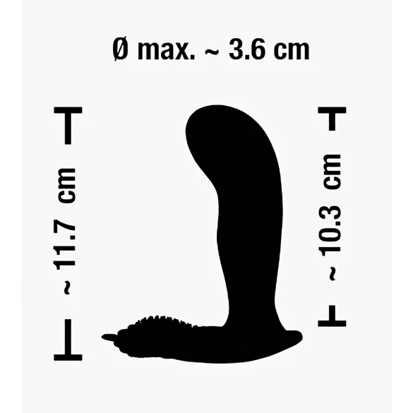 SMILE G-Spot Panty - tragbarer Akku-Vibrator mit Funkfernbedienung (pink)
