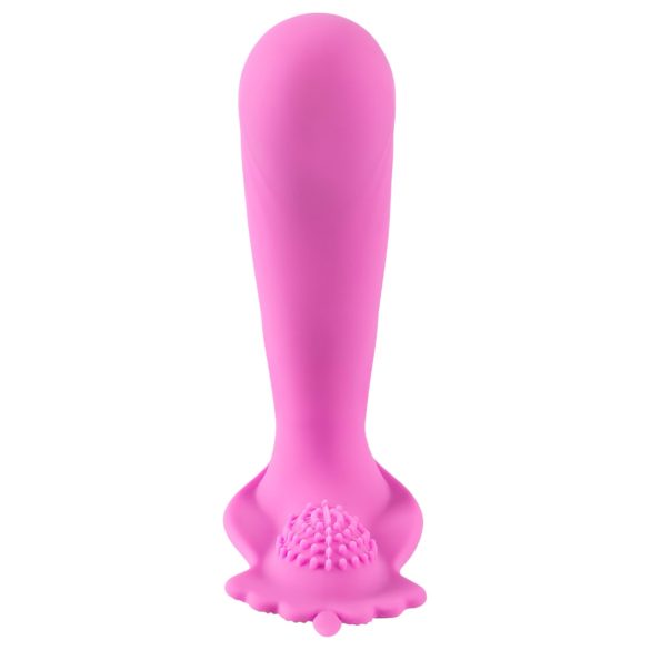SMILE G-Spot Panty - Akku, Funk, tragbarer Vibrator (pink)