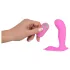 SMILE G-Spot Panty - tragbarer Akku-Vibrator mit Funkfernbedienung (pink)