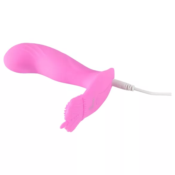 SMILE G-Spot Panty - tragbarer Akku-Vibrator mit Funkfernbedienung (pink)