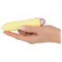 Cuties Mini Gelb - Akku, Silikonstabvibrator (Gelb)