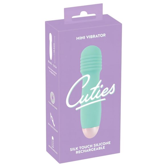 Cuties Mini-Wand - wiederaufladbarer Mini-Massage-Vibrator (grün)
