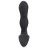 Rebel - Wiederaufladbarer Prostata-Vibrator mit Penis (schwarz)