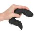 Rebel - Wiederaufladbarer Prostata-Vibrator mit Penis (schwarz)
