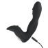 Rebel - Wiederaufladbarer Prostata-Vibrator mit Penis (schwarz)