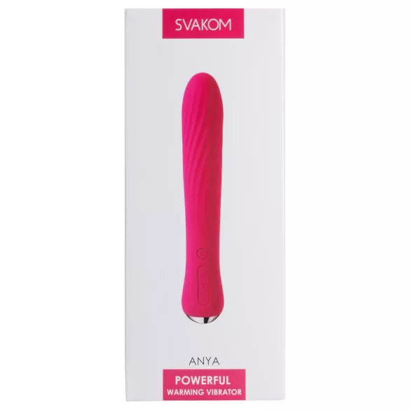 Svakom Anya - Akku-Heizstab-Vibrator (Rot)