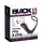 Black Velvet - Analvibrator mit Penissring (schwarz)