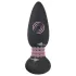 Black Velvet - Drehender Perlen Anale Vibrator (schwarz)