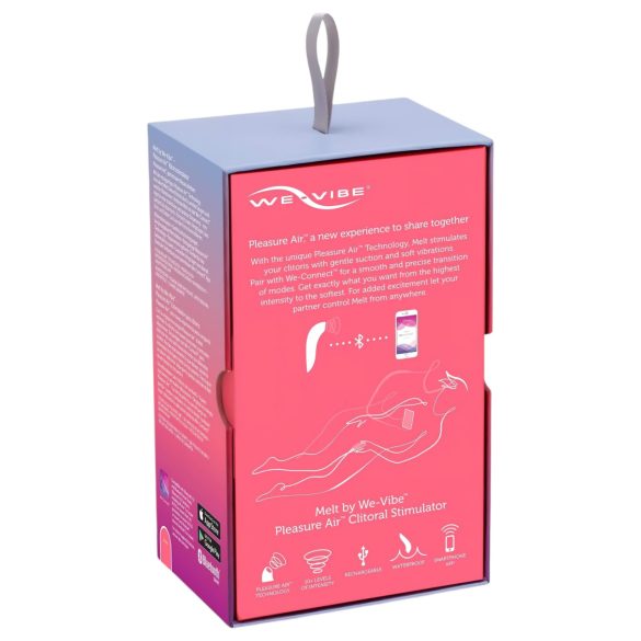 We-Vibe Melt - smarter Luftstoß-Clitorisstimulator (Koralle)