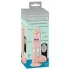 Medical Thrusting - Vibrator mit Saugnapf, stoßend-rotierend (naturfarben)