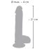 Medical Thrusting - Saugfuß- und Rotationsvibrator (natur)