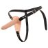 You2Toys - Strap-On - Wiederaufladbarer, Hautfarbener Vibrator zum Anschnallen