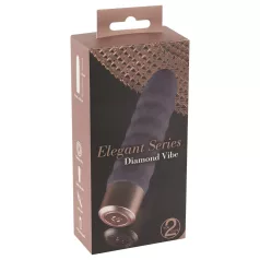 You2Toys Elegant Diamond - Akku-Stabvibrator (Lila)