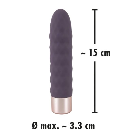 You2Toys Elegant Diamond - Akku-Stabvibrator (Lila)