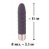You2Toys Eleganter Diamant - Akku Vibrator (Lila)