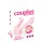 Couples Choice - 2-motoriger Paarvibrator (Rosa)