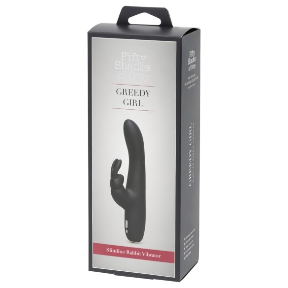 Die Geizhals Gierige - wiederaufladbarer Vibrator (schwarz)