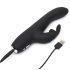 Die Geizhals Gierige - wiederaufladbarer Vibrator (schwarz)
