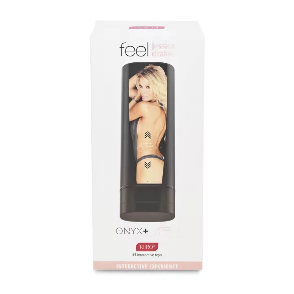 Kiiroo Onyx+ Jessica Drake - interaktiver Masturbator (Schwarz)