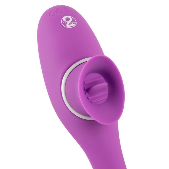 You2Toys 2 Function Vibe - Akku 2in1 Vibrator (Lila)