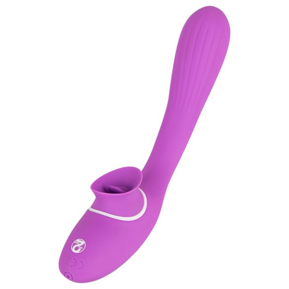 You2Toys 2 Function Vibe - Akku 2in1 Vibrator (Lila)