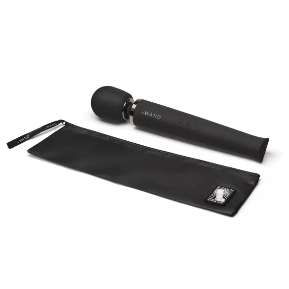 Le Wand Petite - exklusiver, wiederaufladbarer Massagevibrator (schwarz)