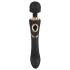 Cleopatra Wand - Akku-vibrationsgerät, wasserdicht (schwarz)