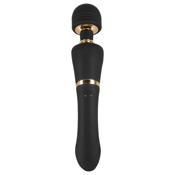 Cleopatra Wand - Akku-vibrationsgerät, wasserdicht (schwarz)