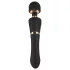 Cleopatra Wand - Akku-vibrationsgerät, wasserdicht (schwarz)