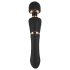 Cleopatra Wand - Akku, wasserdicht, Massagestab Vibrator (schwarz)