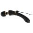 Cleopatra Wand - Akku, wasserdicht, Massagestab Vibrator (schwarz)