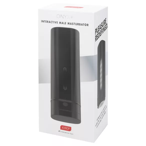 Kiiroo Onyx+ - interaktiver Masturbator (schwarz)