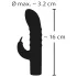 Rabbit Vibe - Akkus G-Punkt Vibrator mit Klitorisstimulator (Lila)