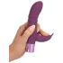 Rabbit Vibe - Akkus G-Punkt Vibrator mit Klitorisstimulator (Lila)