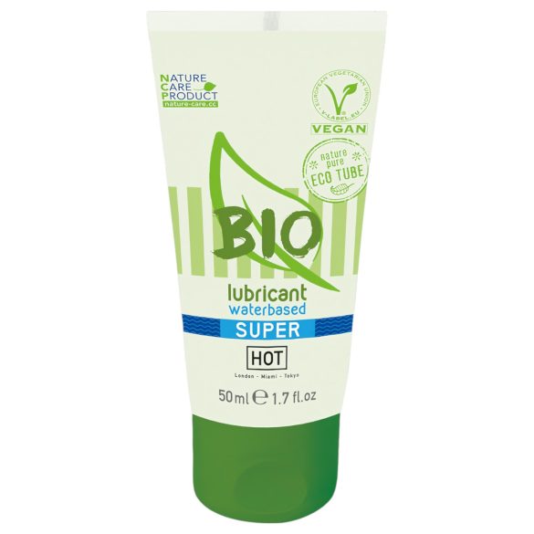 HOT Bio Super - Veganer Gleitmittel auf Wasserbasis (50 ml)