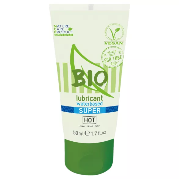 HOT Bio Super - veganes Gleitgel auf Wasserbasis (50 ml)