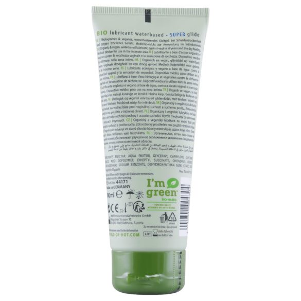 HOT Bio Super - Veganes Gleitgel auf Wasserbasis (100ml)