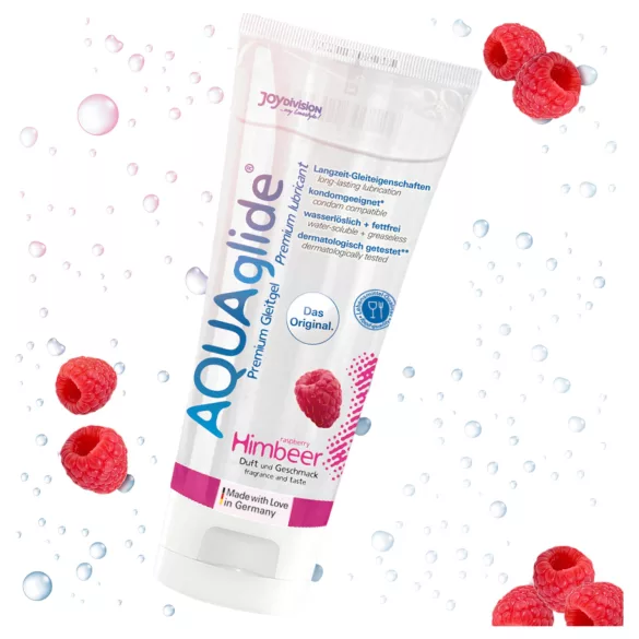 AQUAglide - wasserbasierte Gleitmittel - Himbeere (100 ml)
