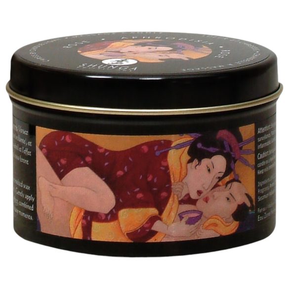 Shunga Körperkerze - Luststeigernd - Rose (170ml)