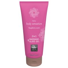   Shiatsu 2in1 Himbeerduft - Massage-Gleitmittel - Himbeere (200ml)