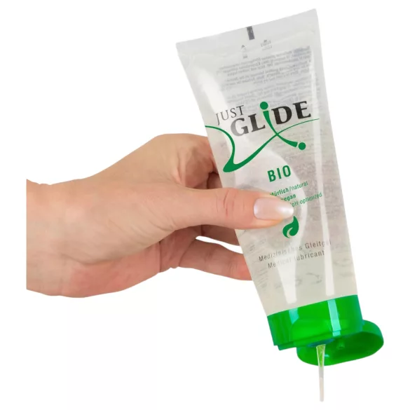 Just Glide Bio - veganes Gleitgel auf Wasserbasis (50 ml) - 200ml
