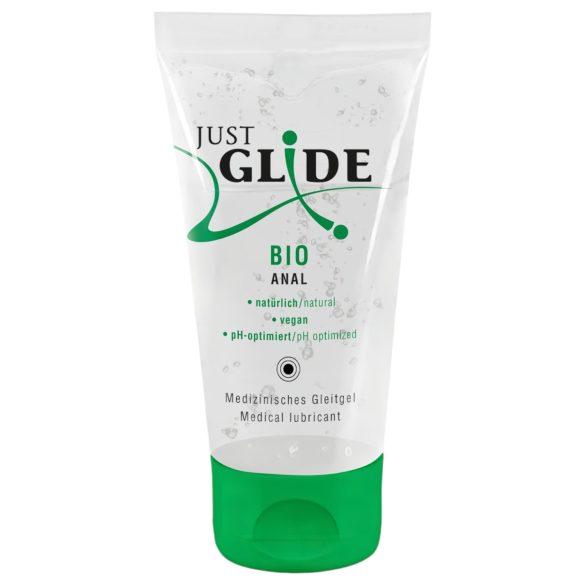Just Glide Bio ANAL - Wasserbasis veganes Gleitmittel (50ml)