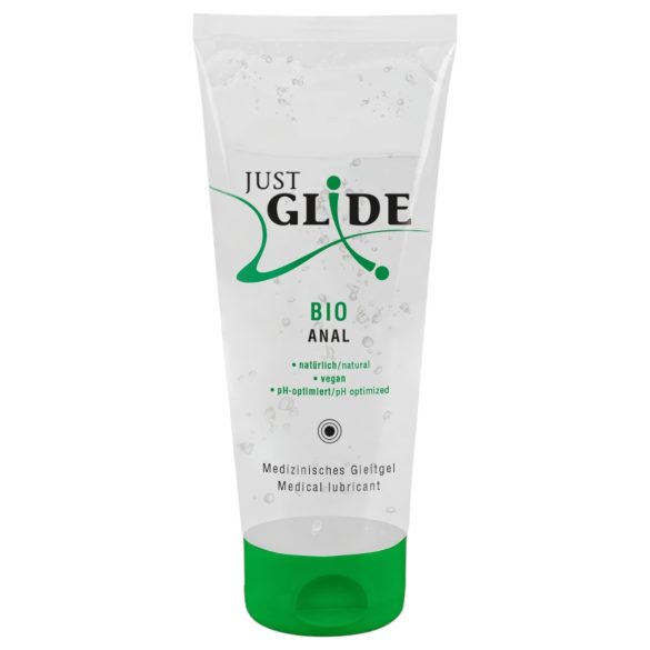Just Glide Bio ANAL - wasserbasierendes veganes Gleitmittel (200ml)