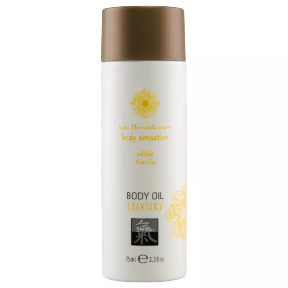 Shiatsu Luxury - Essbares Massageöl - Vanille (75ml)