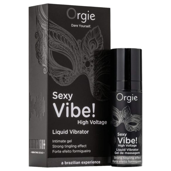 Orgie Sexy Vibe Hochspannung - Unisex Flüssiger Vibrator (15 ml)