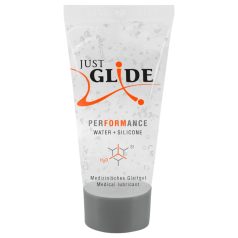 Just Glide Performance - Hybrid-Gleitgel (20ml)