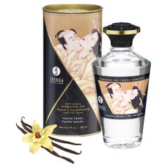 Shunga - wärmendes Massageöl - Vanille (100 ml)